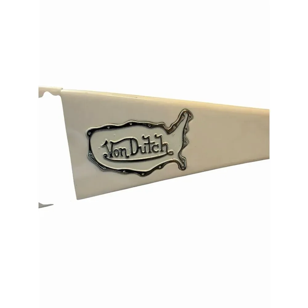Vintage Von Dutch Sunglasses White Frame Y2K 90s